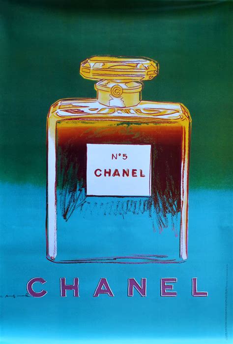 andy warhol chanel poster for sale|andy warhol chanel no 5.